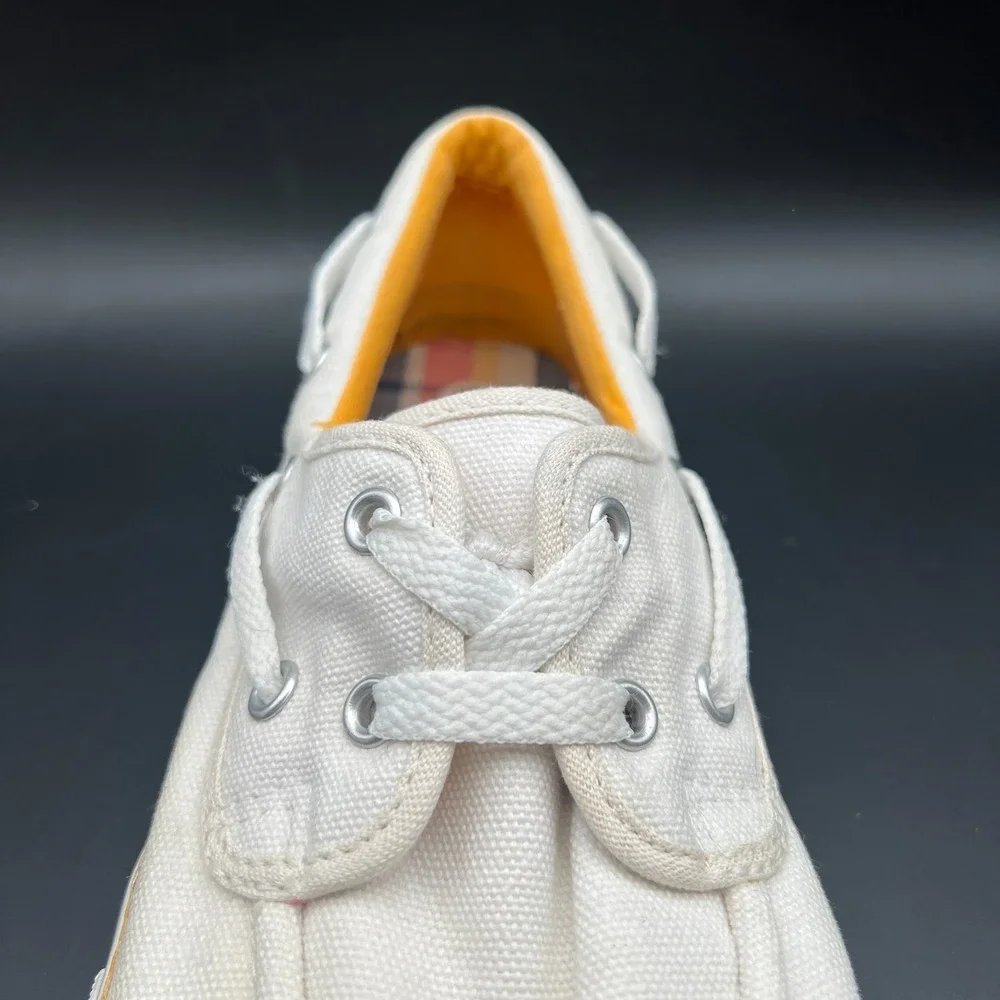 Converse Sea Star Ox 103206 Mens 10.5 White Canvas Low Top Casual Boat Shoes